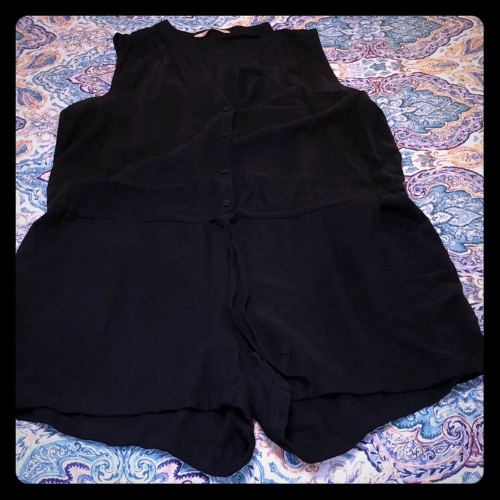 Linen romper size XL